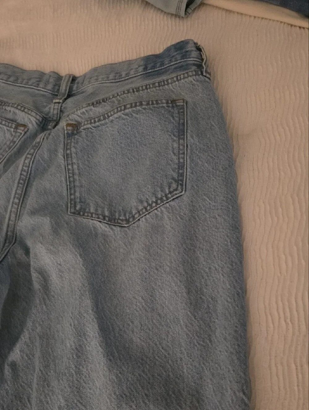 Abercrombie & Fitch Men's Light Wash Straight Jeans